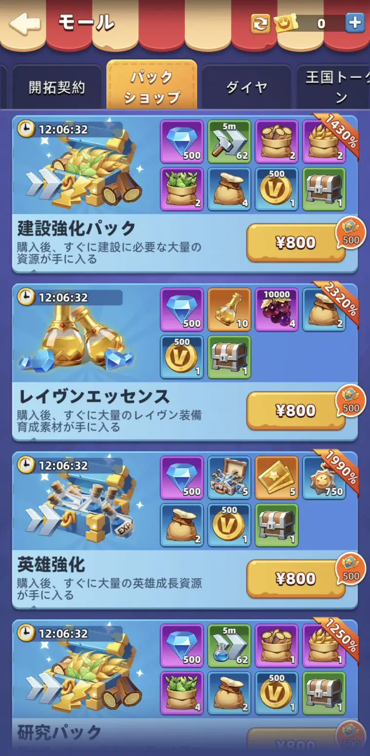 パックショップ